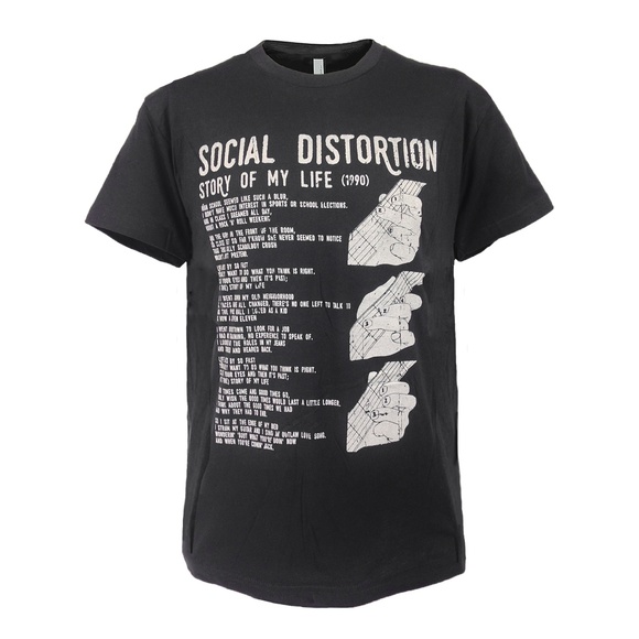 SOCIAL DISTORTION T SHIRT Story Of My Life NEW - Picture 1 of 6